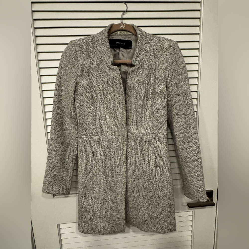 Zara Basics pea coat